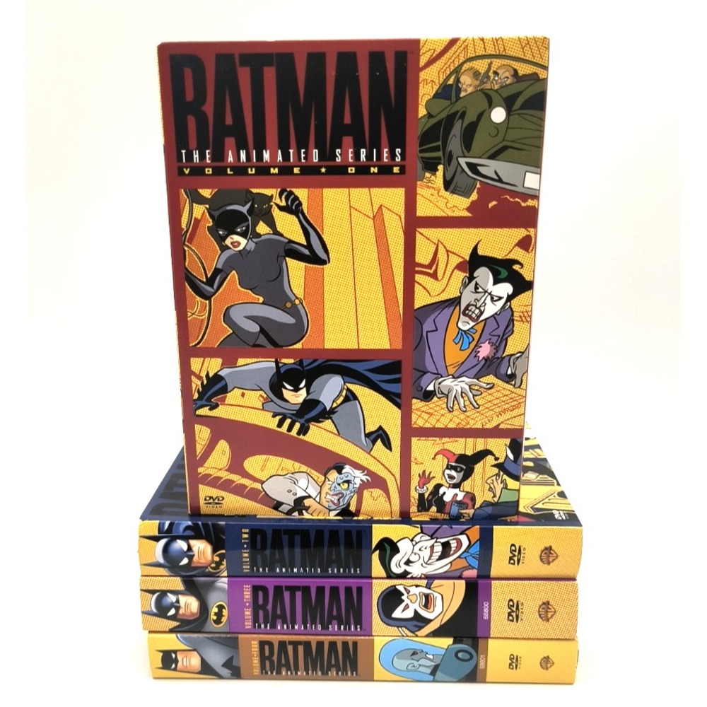 Batman The Animated Series Vol 1-4 DVD 16-Disc Set Complete No Outer Box